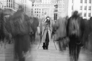 Self-Portrait on London Bridge