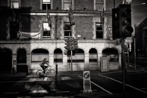 Bicycle commute in Dublin