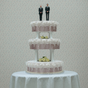 the wedding cake