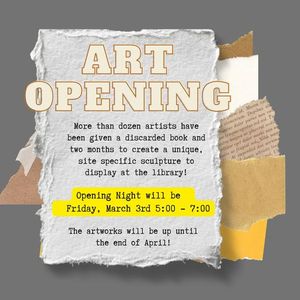 Altered Books announcement