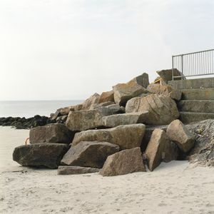 Coastal Defence I, Salthill, Co. Galway   © Victoria J. Dean
