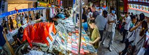 Wulin night market of Hangzhou China