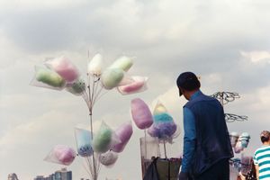 Cotton Candy Seller
