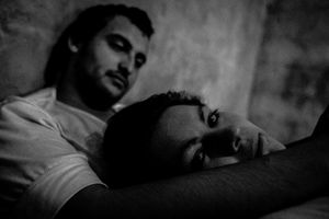 Sometimes love finds its way again into the life of the girls. Dai and Fernando.  © Sarah Pabst