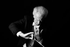 Conductor Benjamin Zander Portrait Session