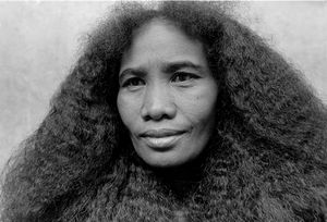 "Woman With Her Hair Down" Ranomafana National Park 1994
