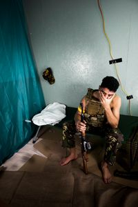 Platoon leader in the Camaradas Indigenas do Norte (CIdN)