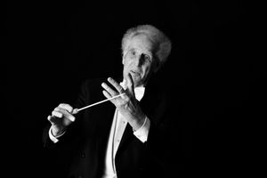 Conductor Benjamin Zander Portrait Session
