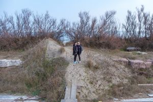 Isle of Pellestrina, Venetian lagoon, February 20, 2022