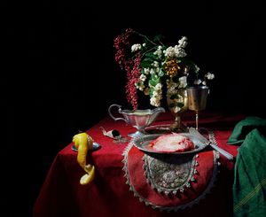 Still life with Discus fish