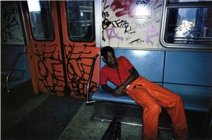 Untitled, Subway, New York, early 1980s © Bruce Davidson, Rosegallery
