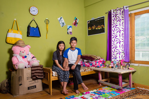 Chimi Dorji (18 yrs old) and Karma Wangmo (20 yrs old)