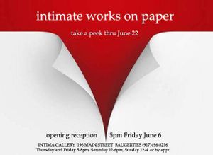 Intimate Works on Paper
