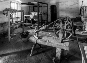 Weaving room | La Purisima mission, Lompoc, California.
