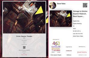 2024 Circles Squares Triangles, Exhibizone Smart Exhibition, Jan-5 March.