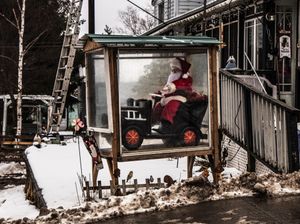 Santa  on Display