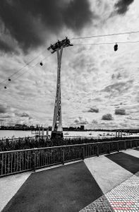 Cable Car Crossing Over Thames | 01
