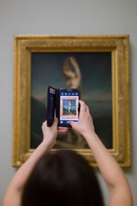 Venus Anadyomene, Theodore Chassériau, 1835. Louvre Museum (Paris, France)