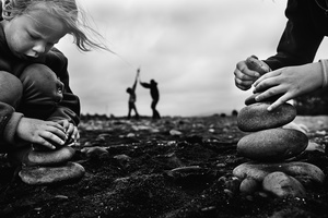 Beach sculptures