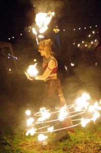 Fire dancers : De Oerspong