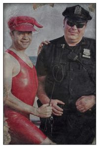 English Guy With Police Officer