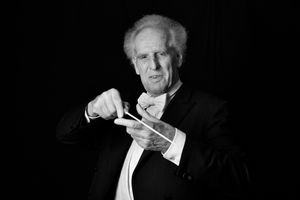 Conductor Benjamin Zander Portrait Session