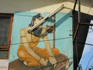 Saddhu, Thekkady, Kerala, 2010.
