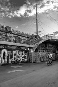 Sunset by the Danube canal, Leopolstadt, Vienna | 01