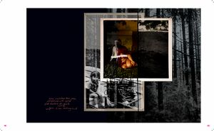 double page spread