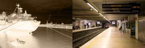 Porto di Savona, metro di Lisbona