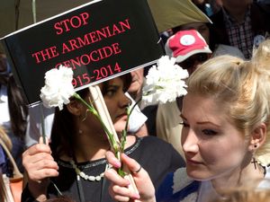 Armenia Yerevan, Genocide  Monument  © Bert Spiertz