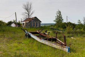Fairport Shack and Trailer