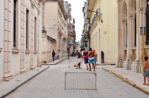 Campo da strada (Cuba).