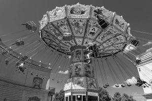 The Wurstelprater park in Prater,  Leopoldstadt, Vienna