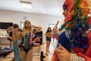 Behind the show