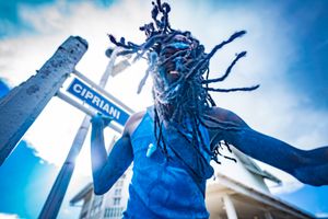 Jouvert Morning, Blue with 3Canal