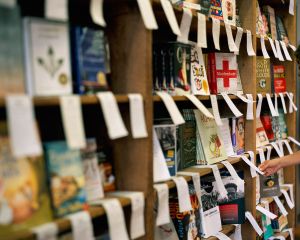 Shelf Talkers, Elliott Bay Book Co., Seattle