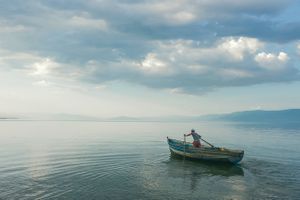 Lake Ohrid, Albania