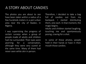 A story about candies