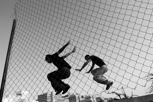 Parkour; play to display