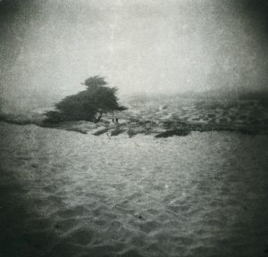 Anchors dragged through faithless sand
