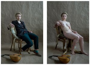 Elena. Series of photos "Remove your clothes"