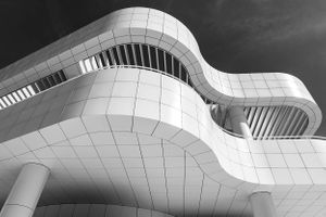 Getty Center facade  | Los Angeles, California.