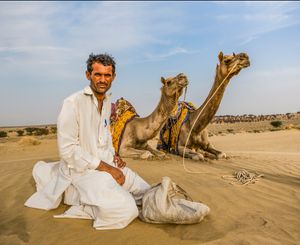 Camel Man of Jaisalmer India