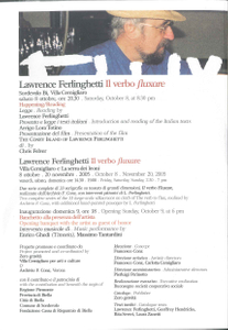 fig.18-21 L.F in collaboration with Francesco CONZ(1935-2010) inventing the verb (in Italian)” FLUXARE”:living as Fluxus artist and   human being.