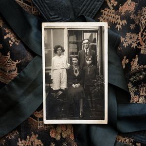 grandmother Elizabeth and family circa 1920s