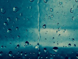 Blue window tears