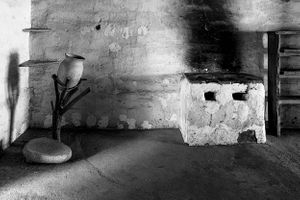 Kitchen | La Purisima mission, Lompoc, California.