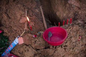 Open grave© Amrita Chandradas