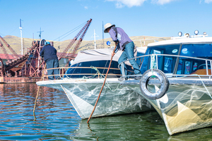 Titicaca - docks